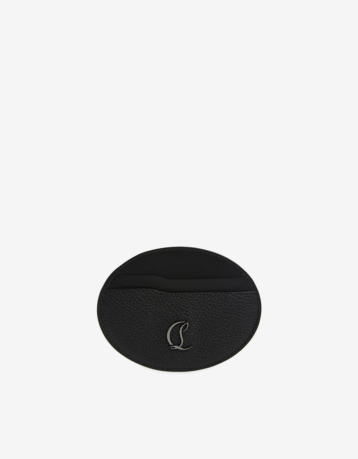 Christian Louboutin Mooncrest Galet Black Card Holder - 1