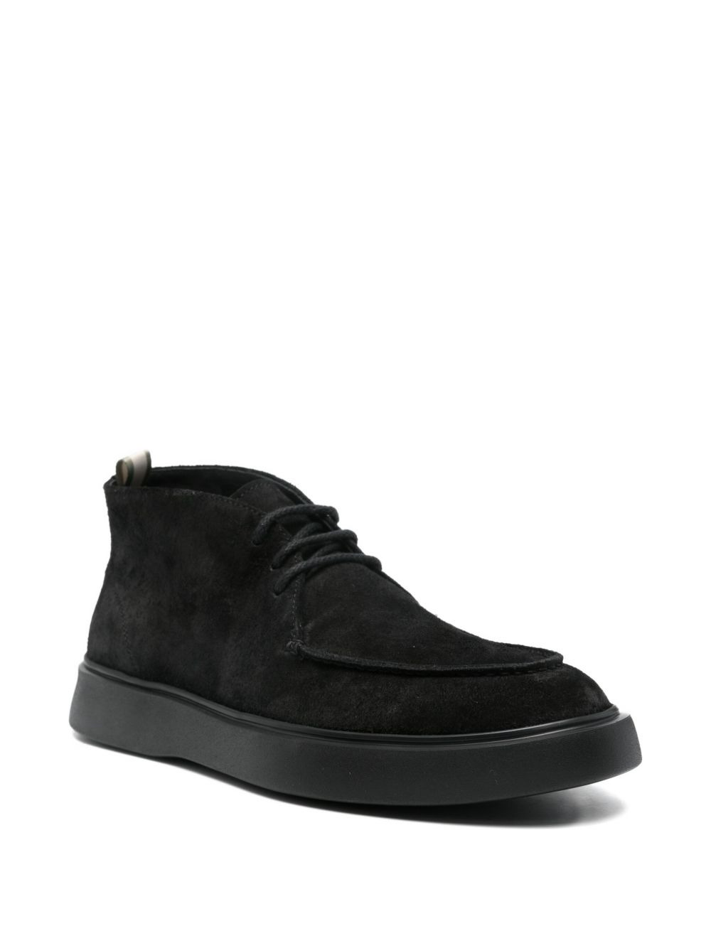 suede lace-up boots - 2