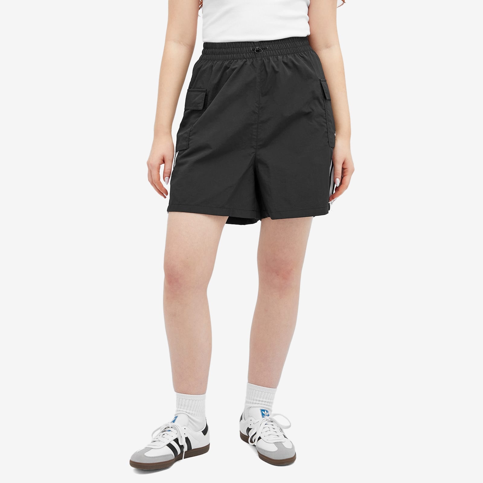 Adidas 3 Stripe Cargo Shorts - 2