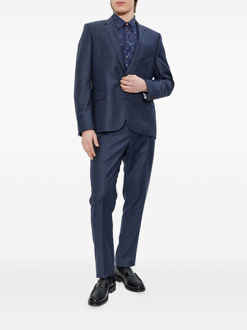 Paul Smith check-pattern suit outlook
