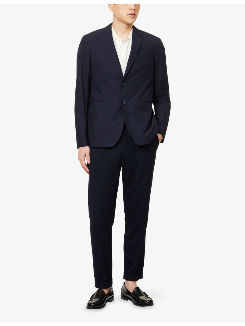 ORLEBAR BROWN Mathis Notch-Lapels Cotton-Poplin Jacket outlook