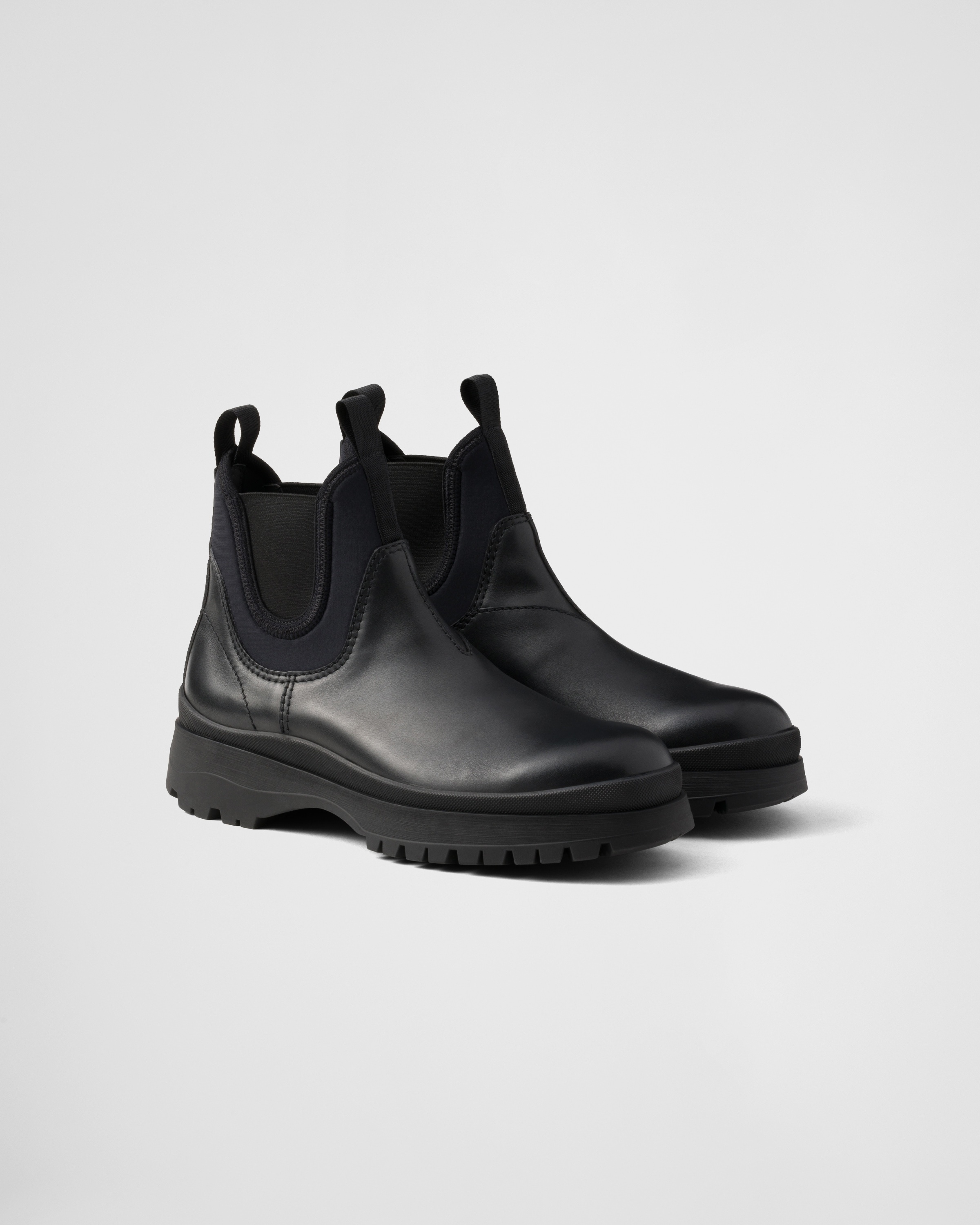 Prada stretch fabric booties online