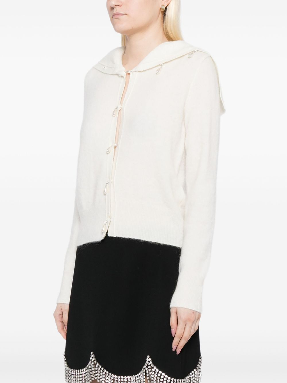 sailor-collar cardigan - 3