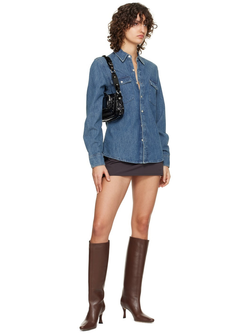 BY FAR SSENSE Exclusive Brown Stevie 42 Boots outlook