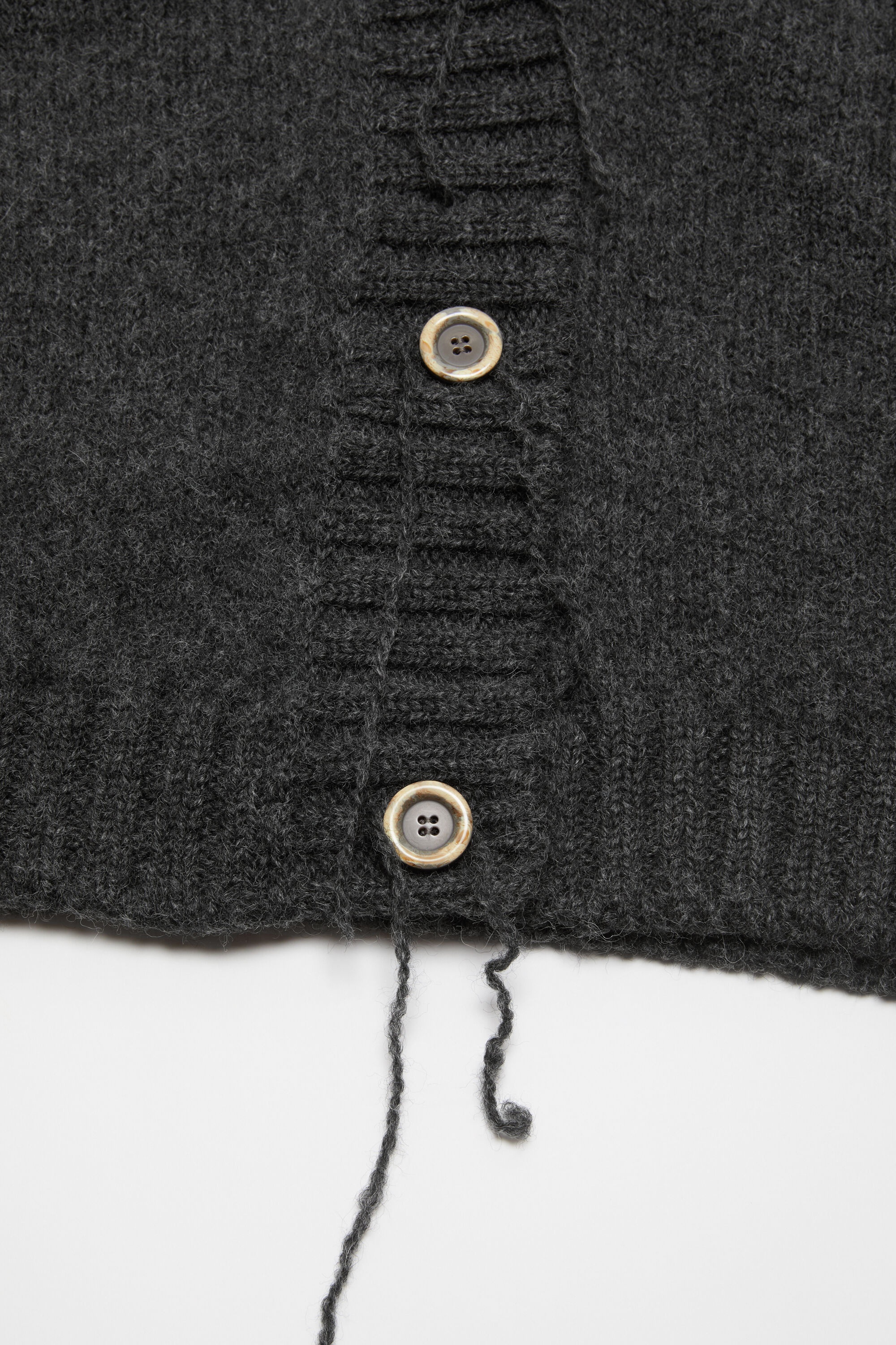 Knit cardigan - Anthracite grey - 5