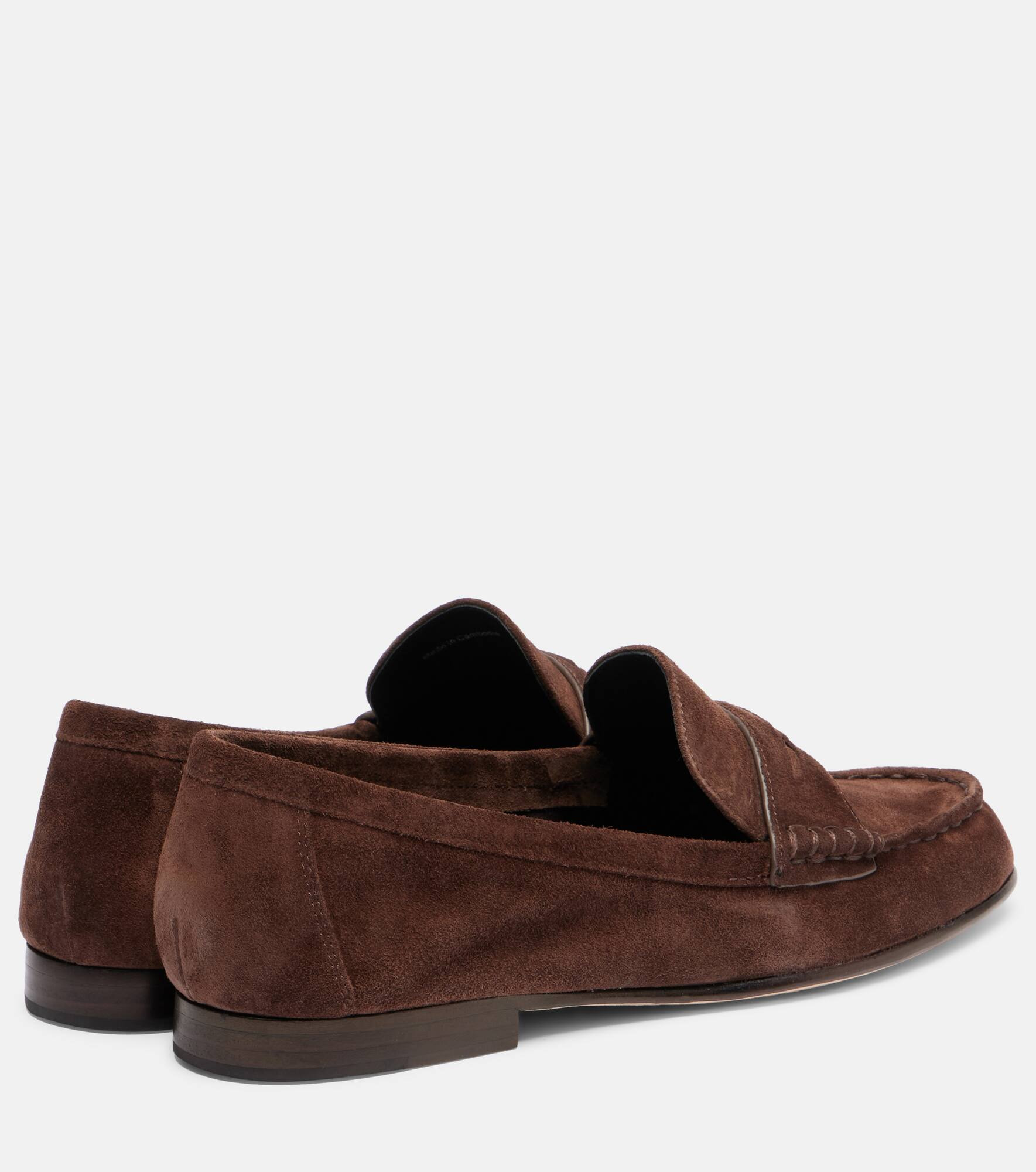 Suede penny loafers - 2