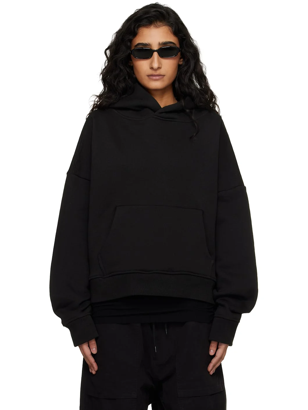Black Heavy Hoodie - 1