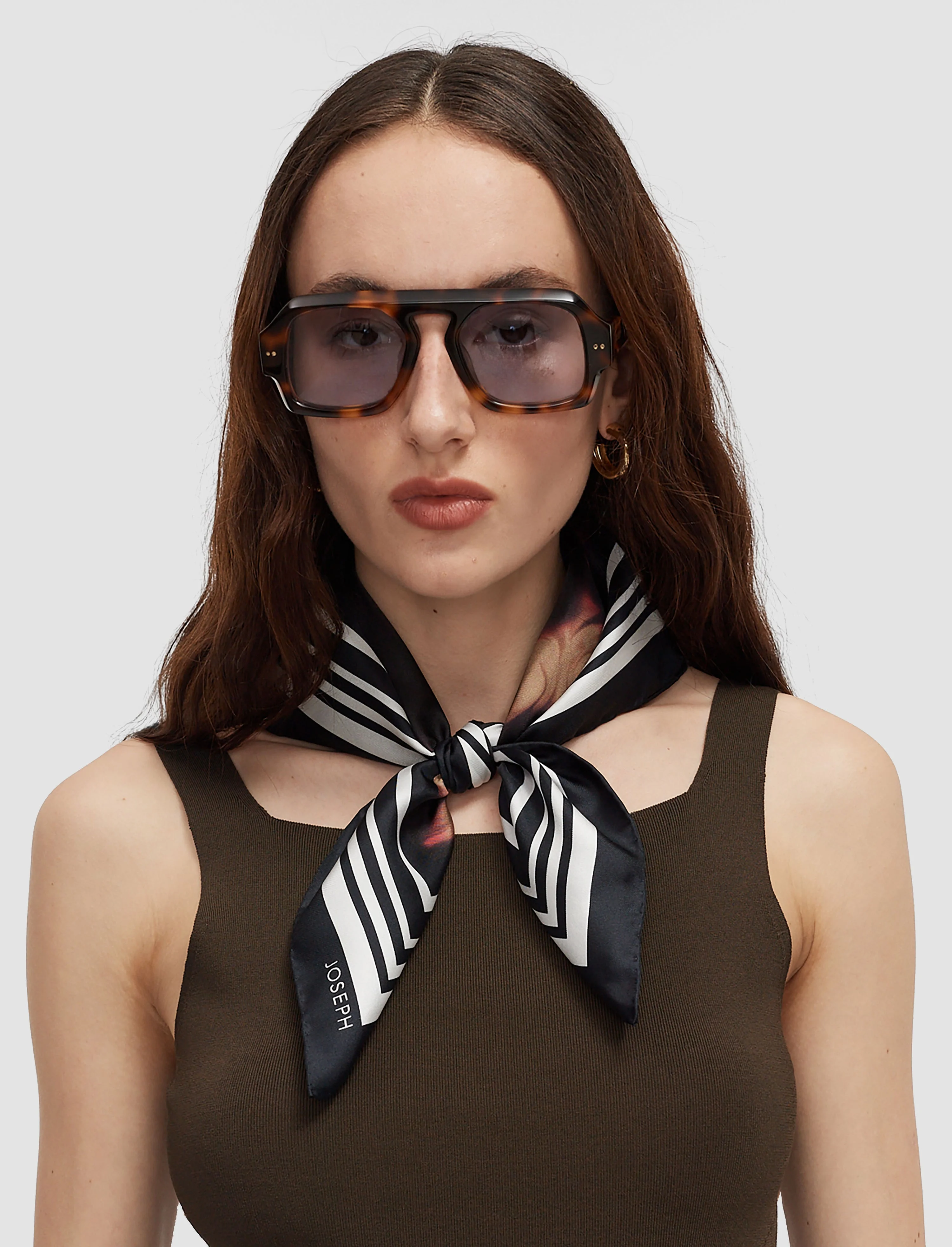 Danica Silk Scarf - 1
