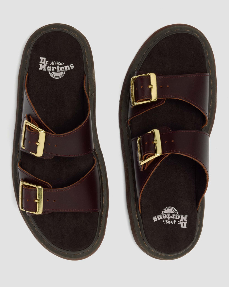 Dr. Martens Josef Two Strap Atlas Leather Sandals outlook