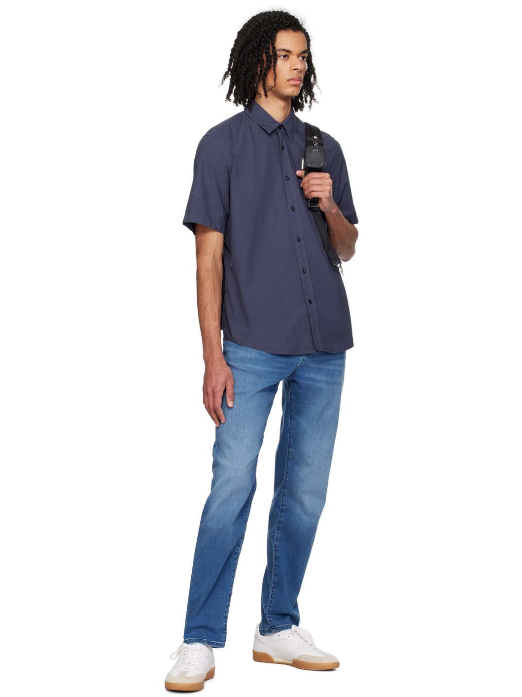 Navy Pocket Shirt - 4