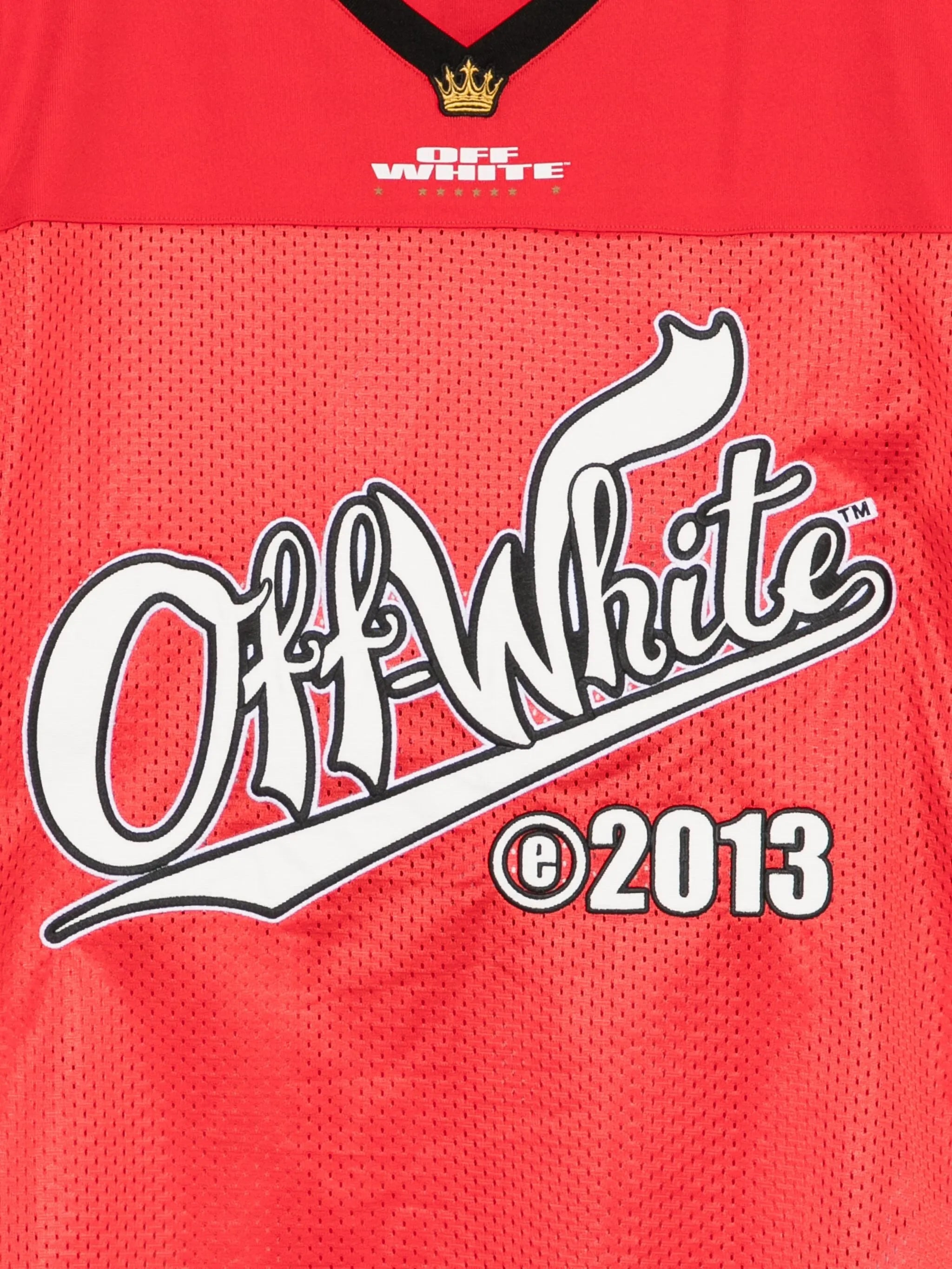Off-white Logo-print Mesh T-shirt - 2