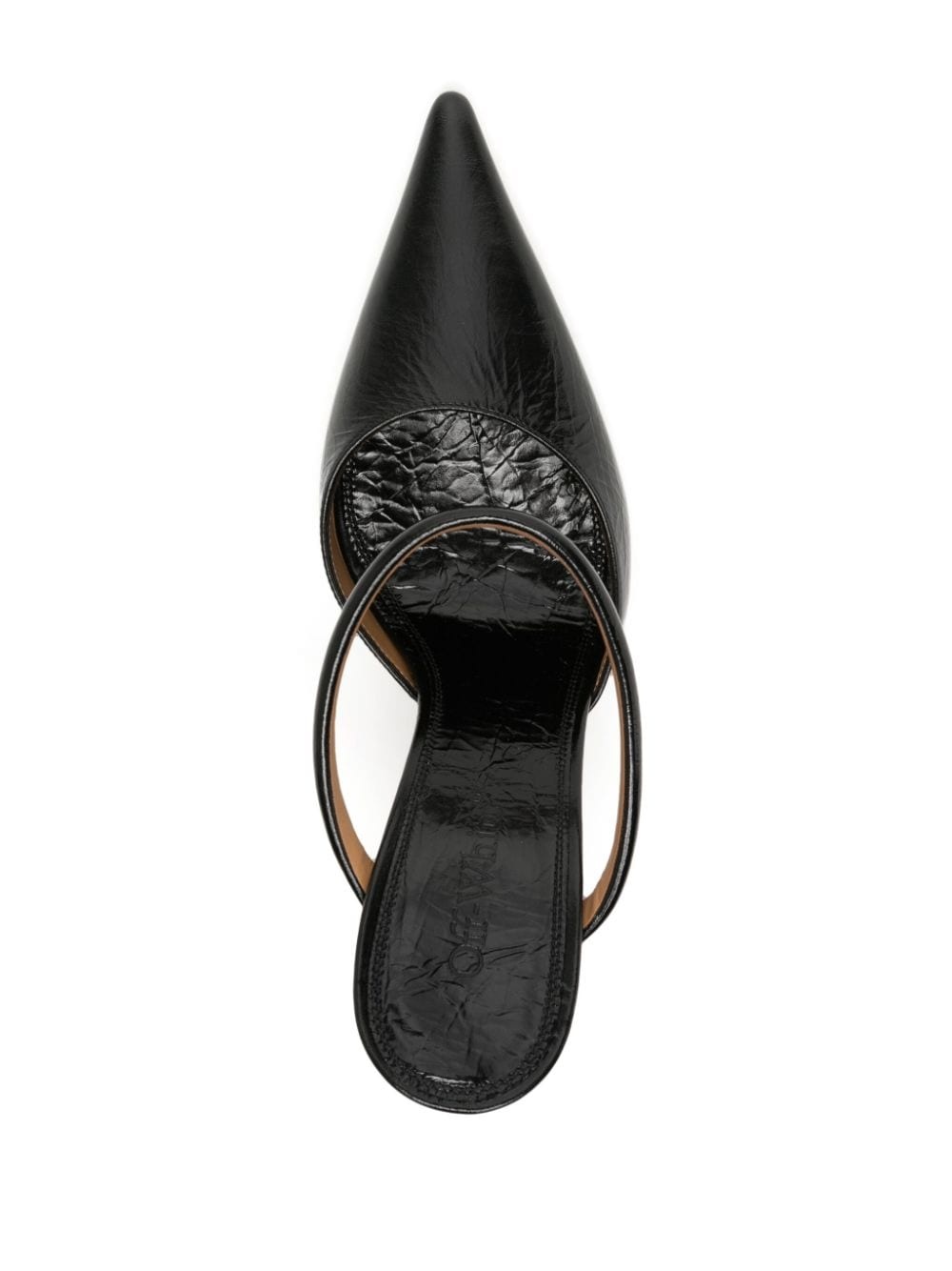 Lollipop 110mm patent-leather mules - 4