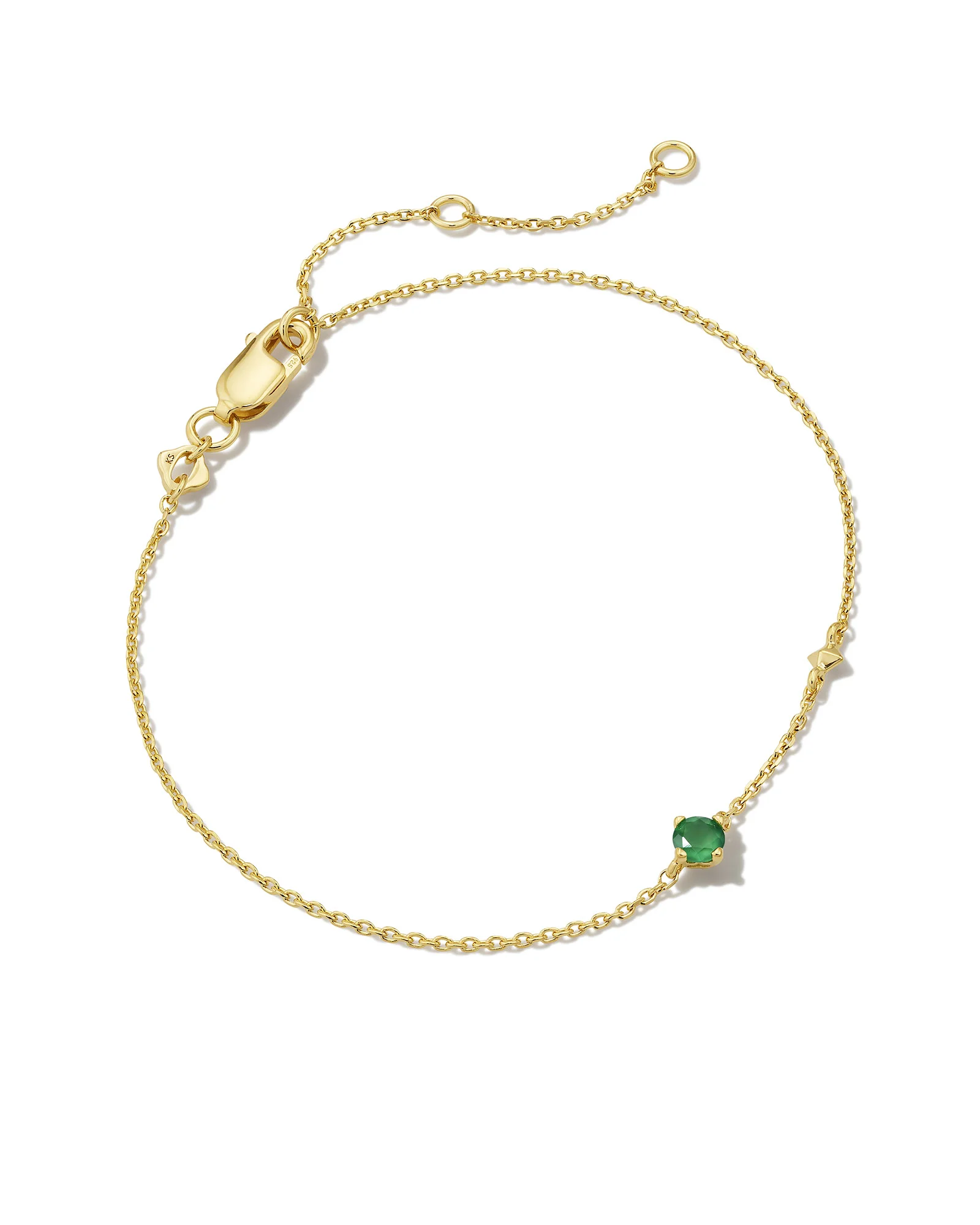 Maisie 18k Gold Vermeil May Delicate Chain Bracelet - 1