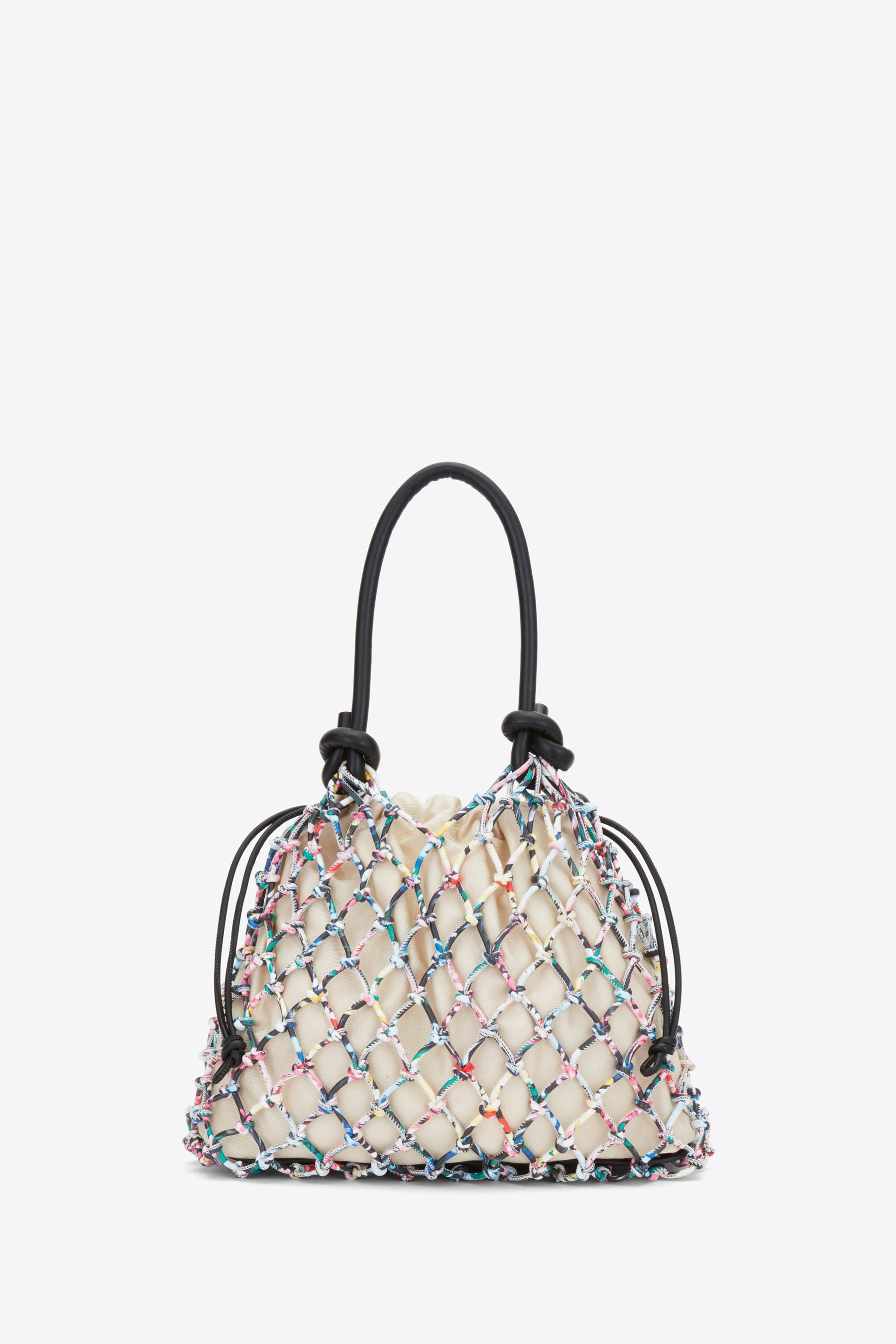 Printed Macrame Mini Sac - 2