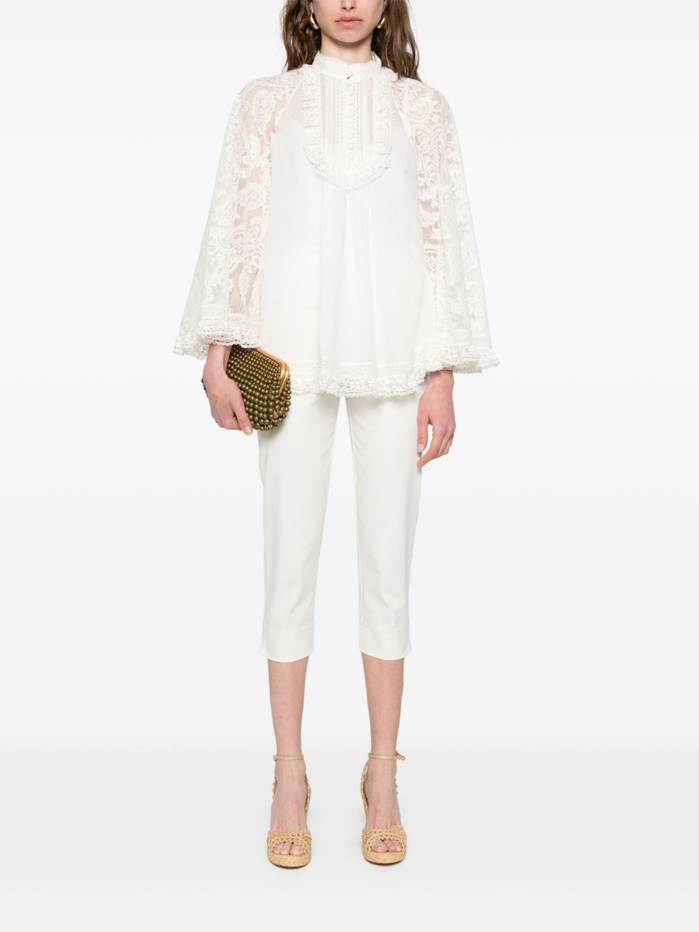 Zimmermann Women Ascension Lace Detail Tunic - 4