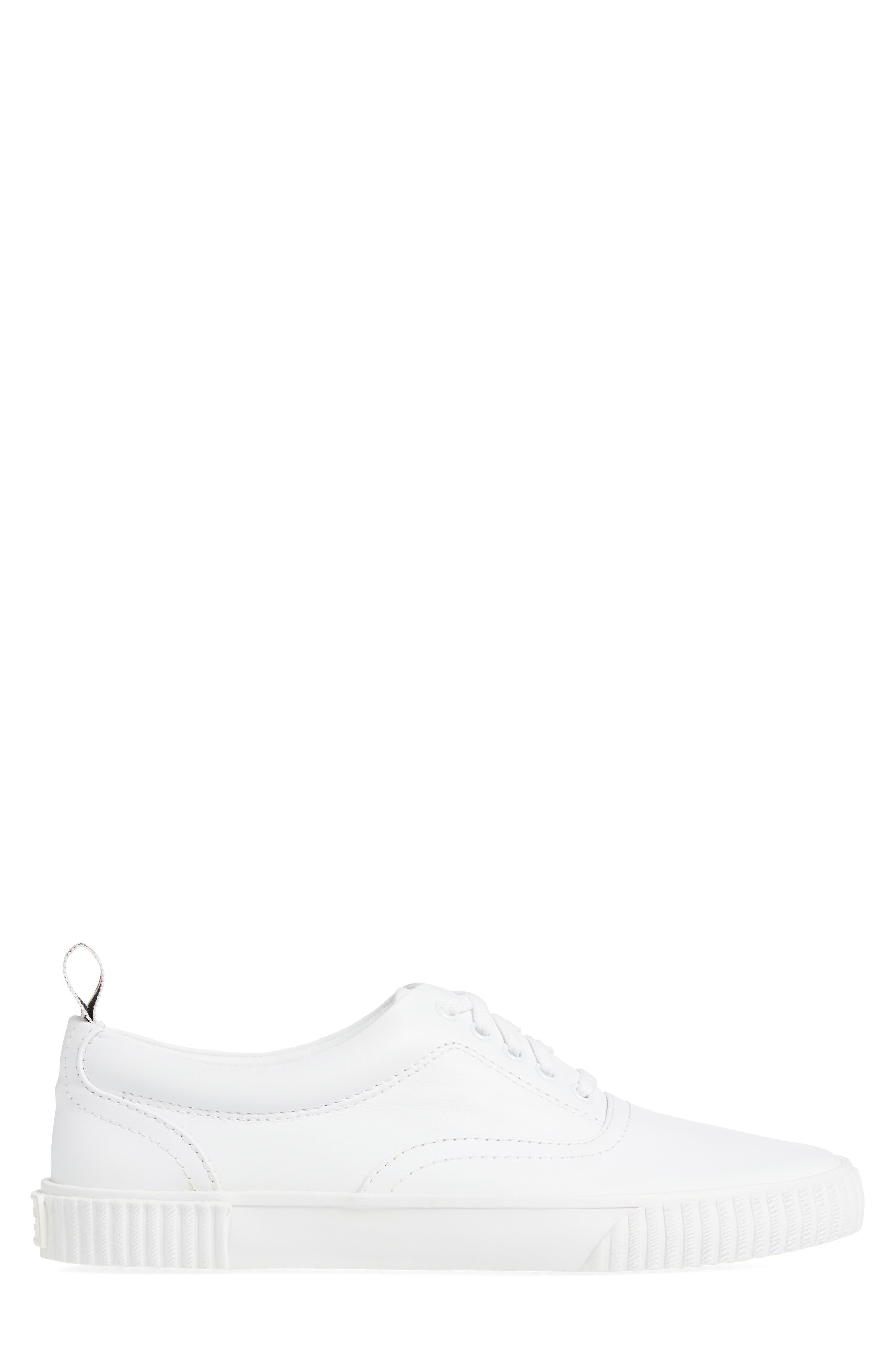 Thom Browne Heritage Low Top Sneaker in White at Nordstrom - 3