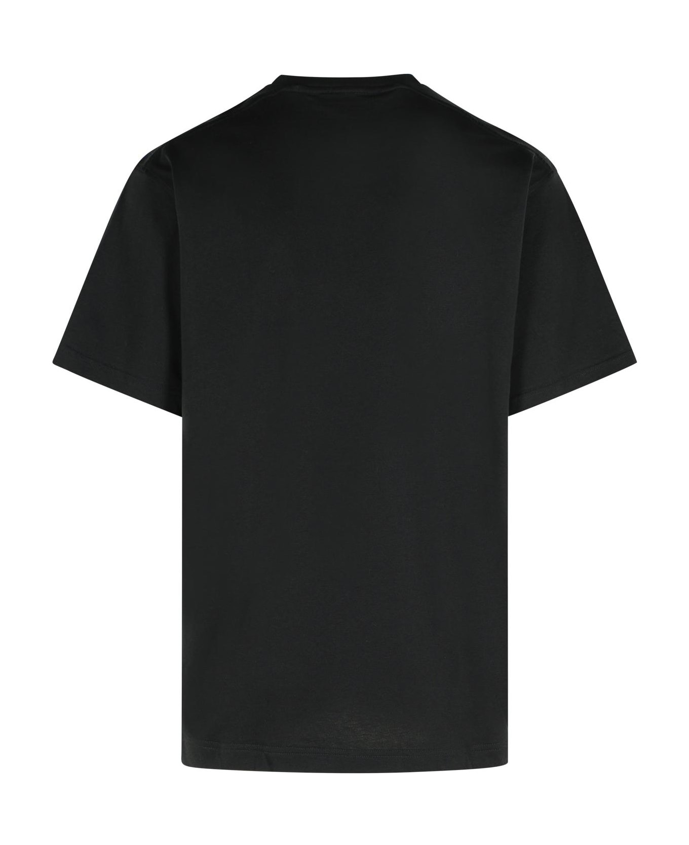 Black Cotton T-shirt - 3