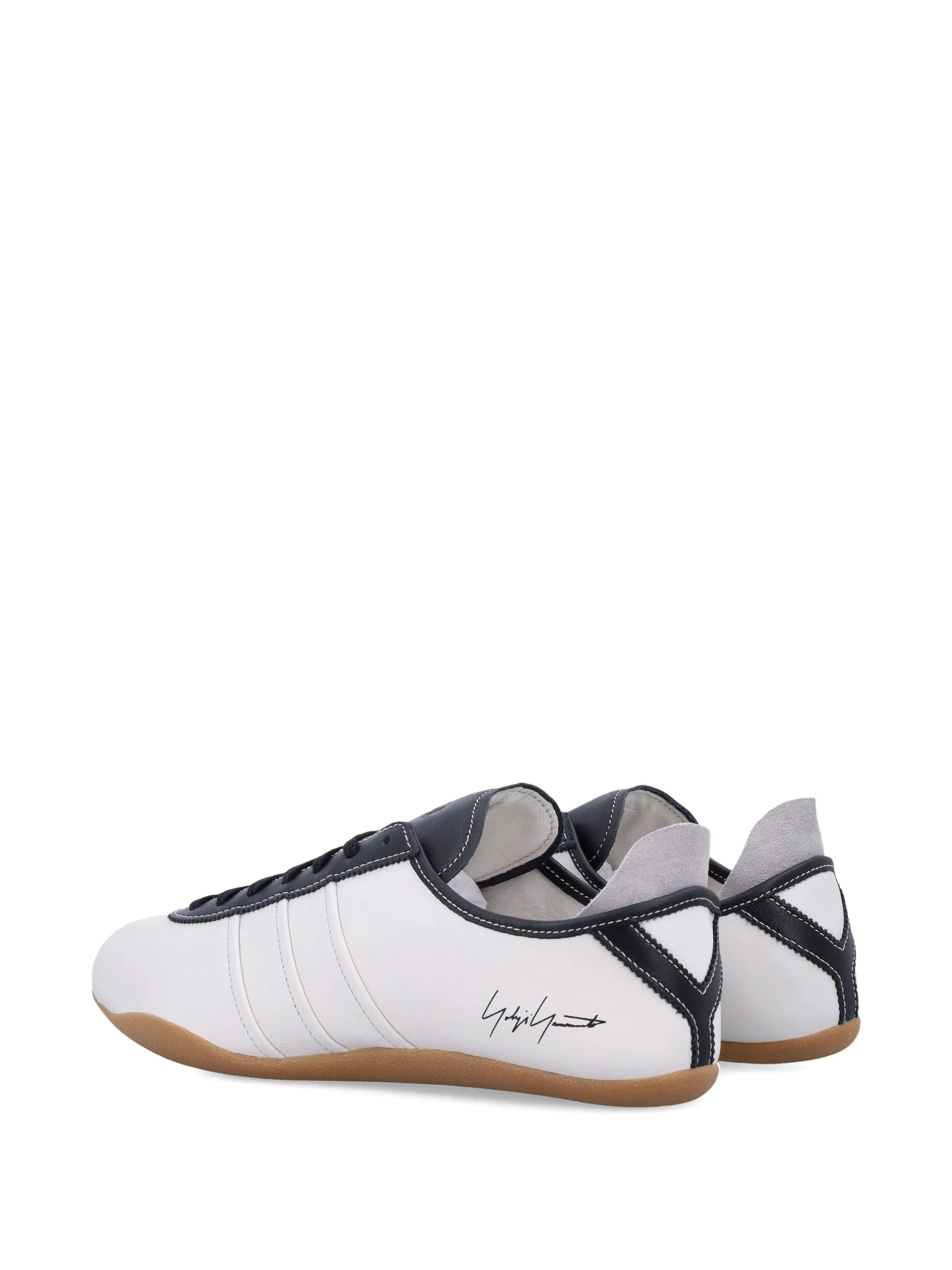 Y-3 Tokyo Leather-panelled Lace-up Sneakers - 3