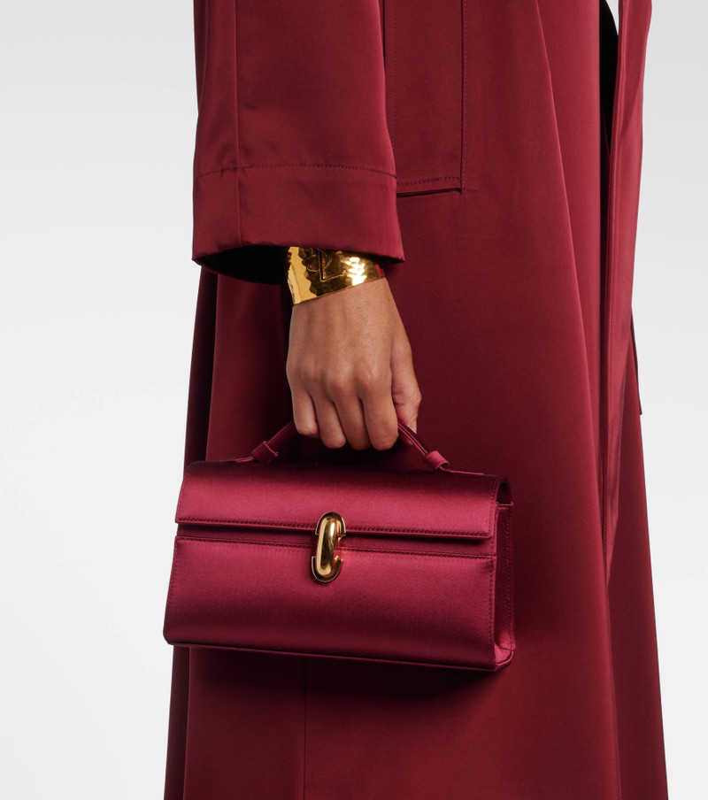 Symmetry satin clutch 6