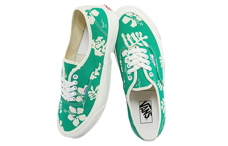 Vans Vans Authentic 44 DX 낮은 정상 캐주얼 스케이트 보드 신발 녹색 인쇄 Unisex VN0A5KX4AWP outlook
