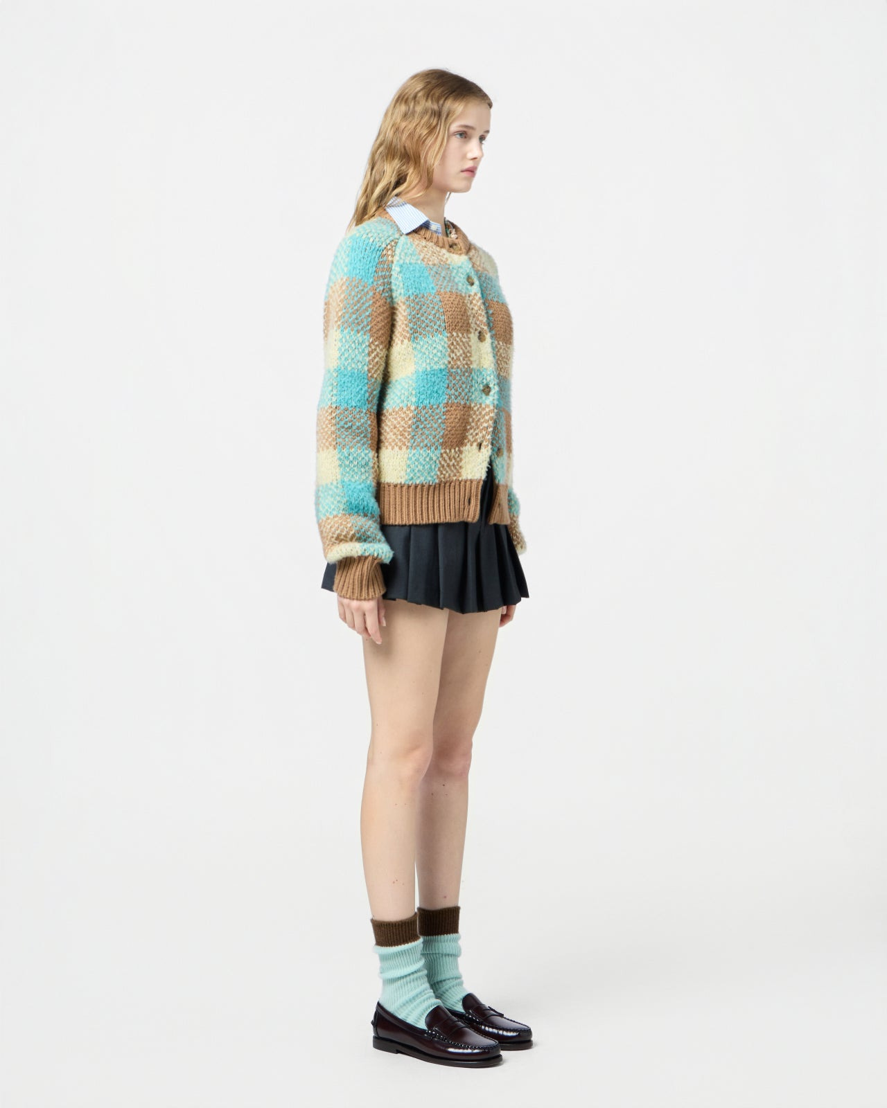 Buffalo Plaid Cardigan - 6