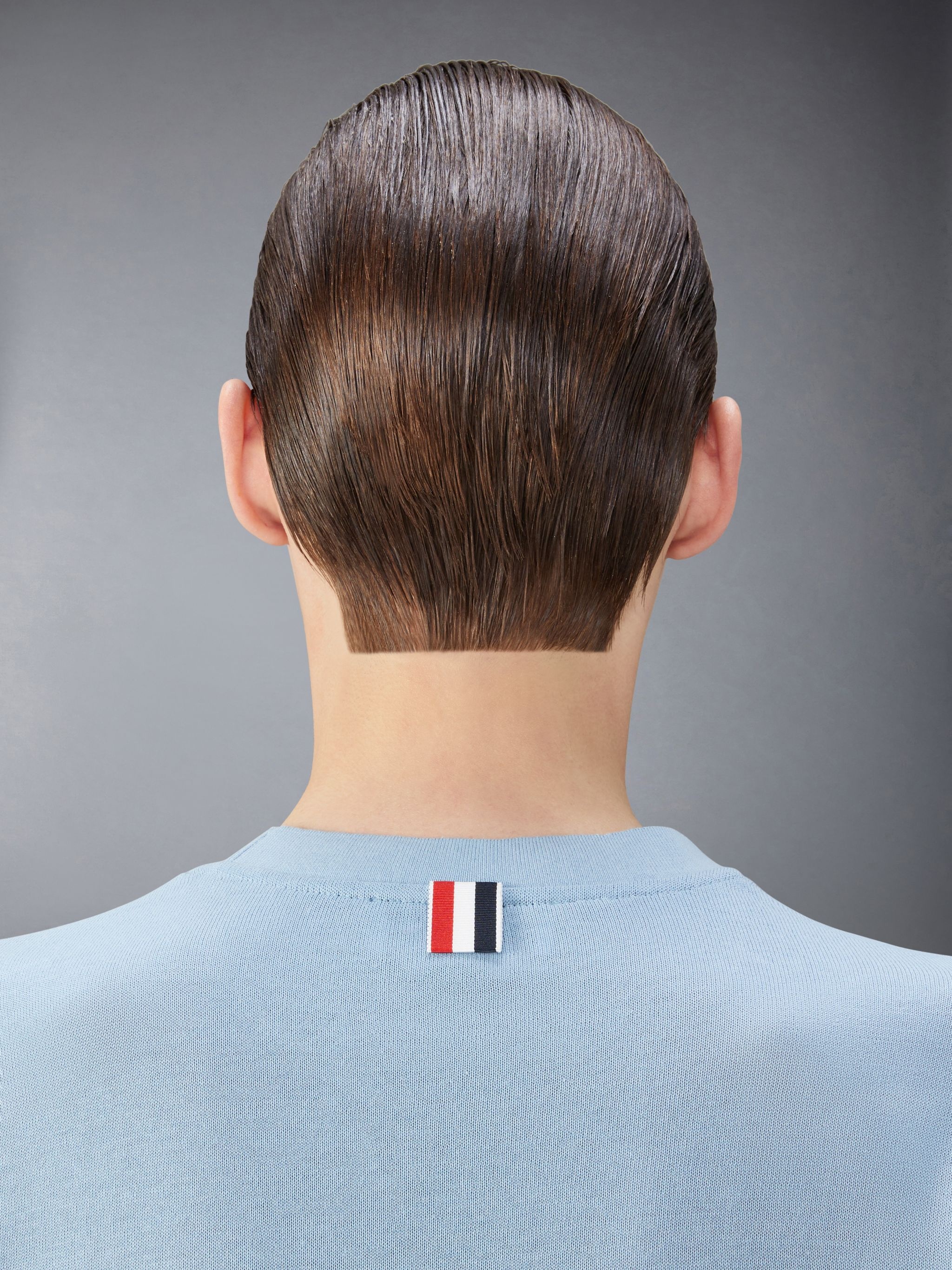 RWB-stripe cotton T-shirt - 4