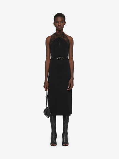 Givenchy DRESS IN CREPE WITH LACE outlook