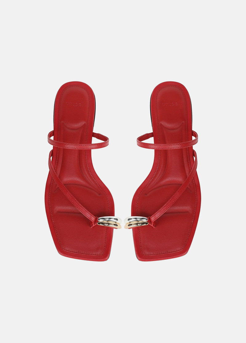 Polli Leather Toe-Ring Sandal 4