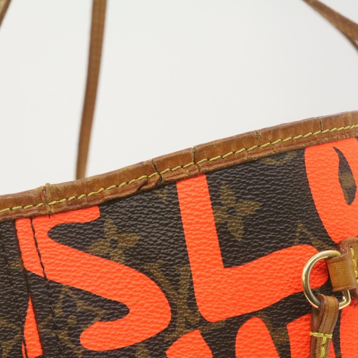 LOUIS VUITTON Monogram Graffiti Neverfull GM Tote Bag M93702 - 9