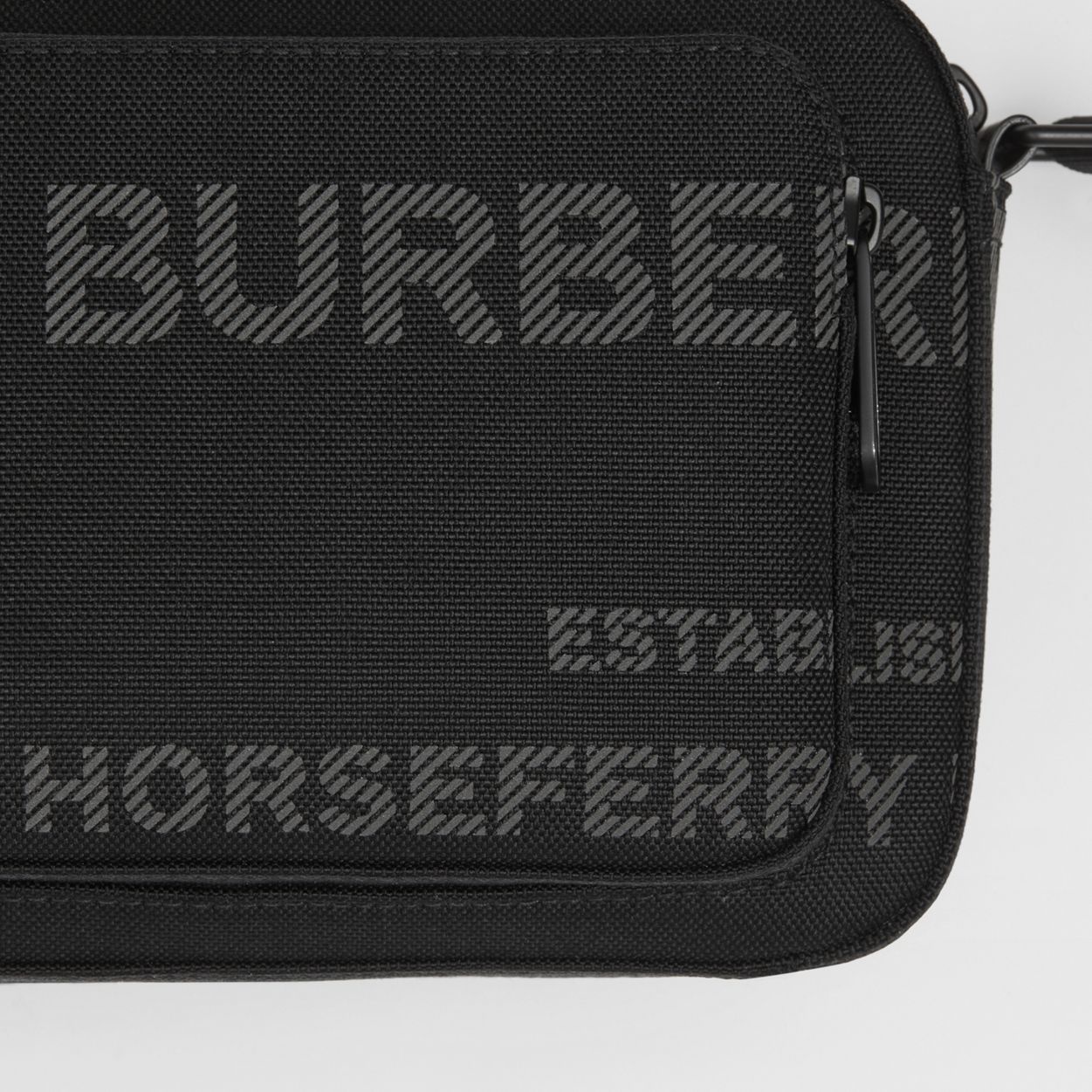 Horseferry Print Nylon Crossbody Bag - 2