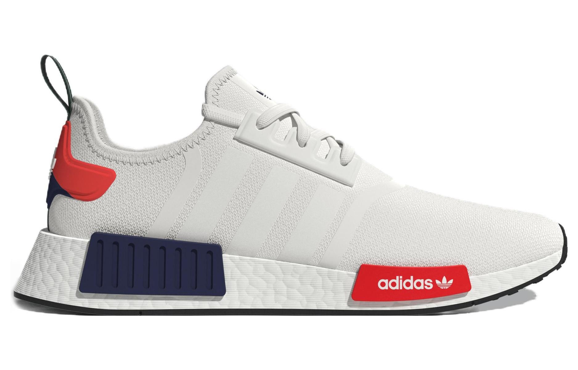 adidas NMD_R1 'White Navy Solar Red' HQ4464 - 2