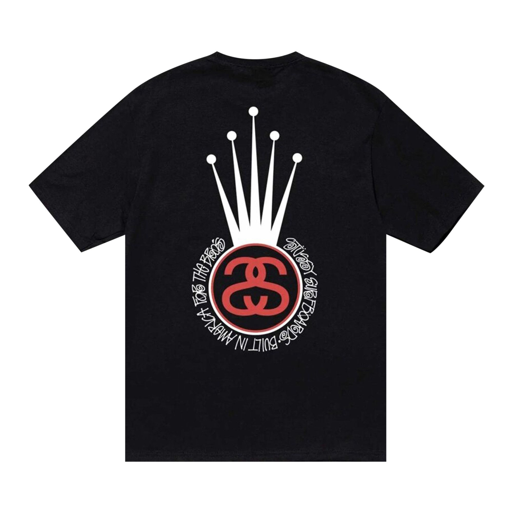 Stussy Crown Link Tee 'Black' - 2