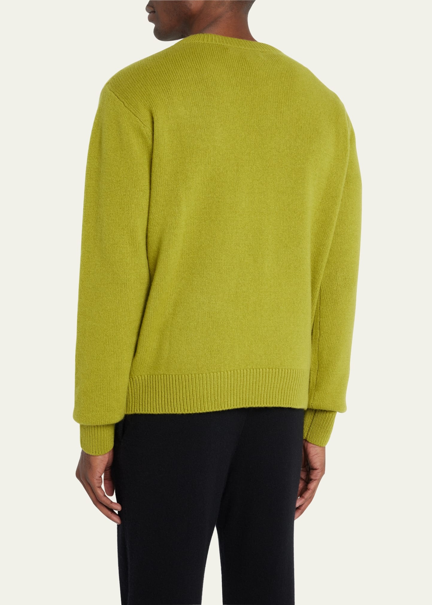 Men's Heavyweight Cashmere Sweater - 3