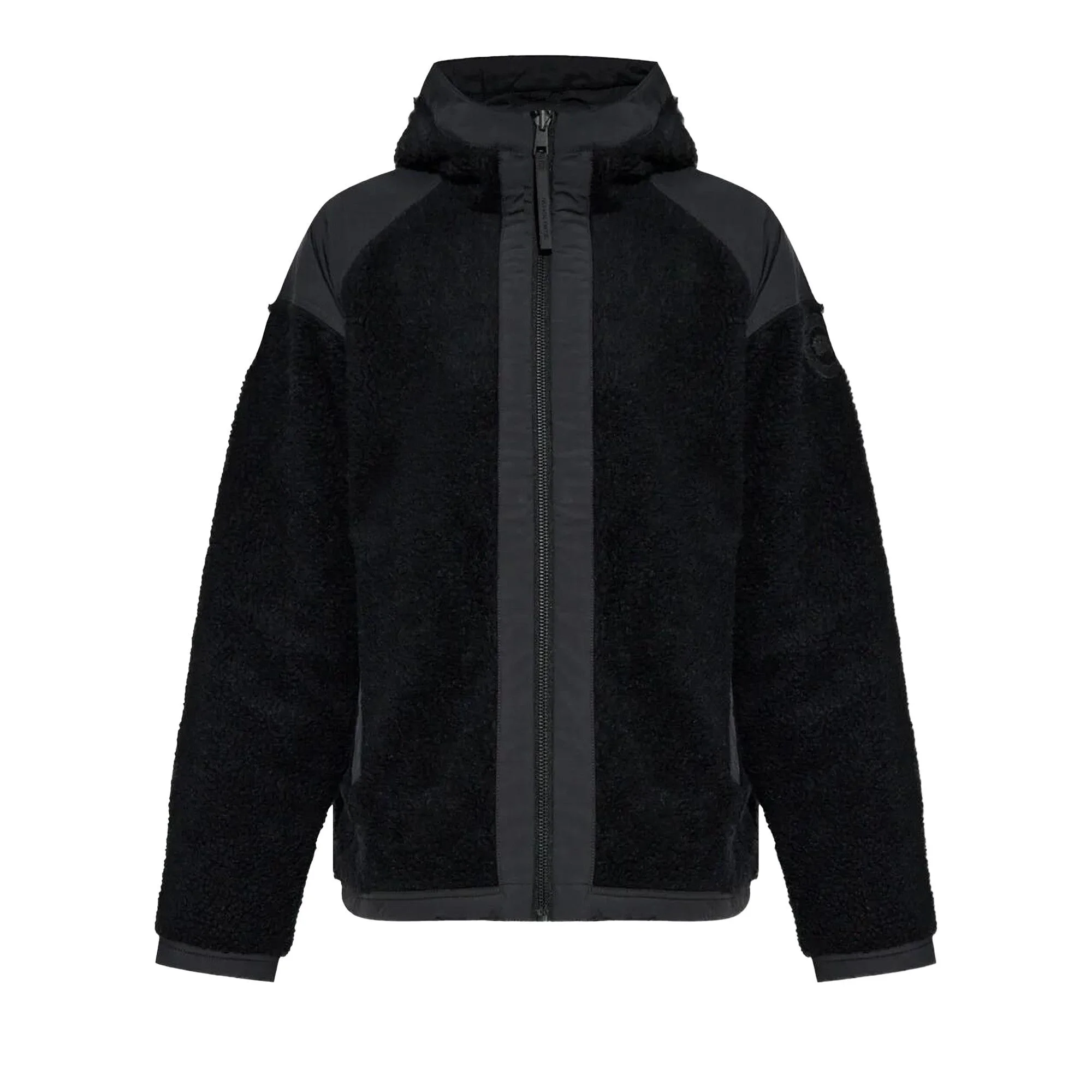 Canada Goose Alberni Reversible Fleece Bomber 'Black/Black' - 1