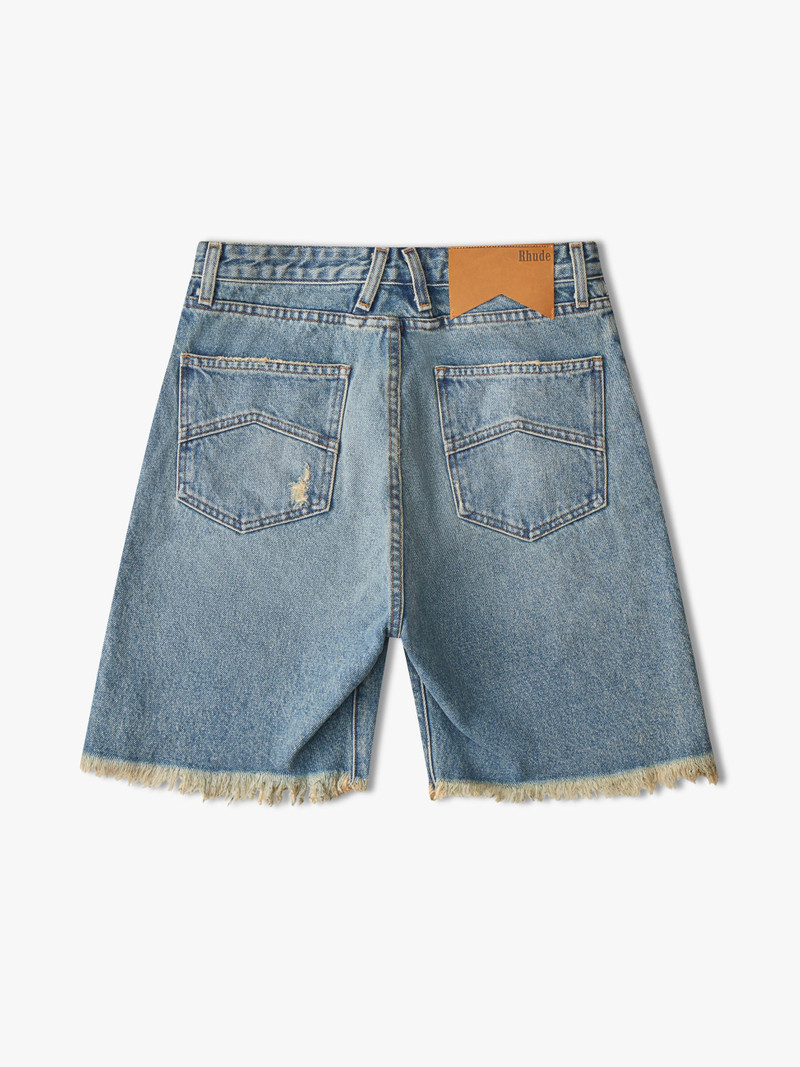 Rhude BEACH BUM DENIM SHORTS outlook