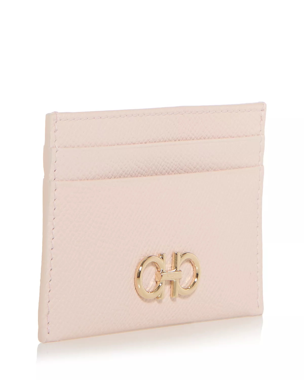Gancini Leather Card Case - 3