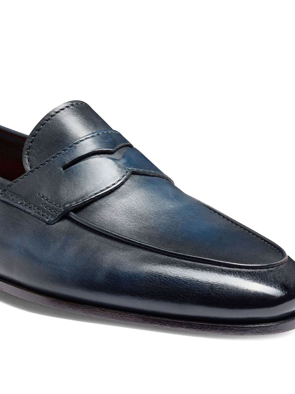 penny leather loafers - 3