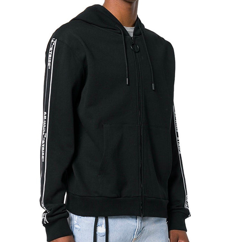 Off-White Off-White SS19 Zip-up Stripe Fleece Men OMBB033E18A200011000 outlook