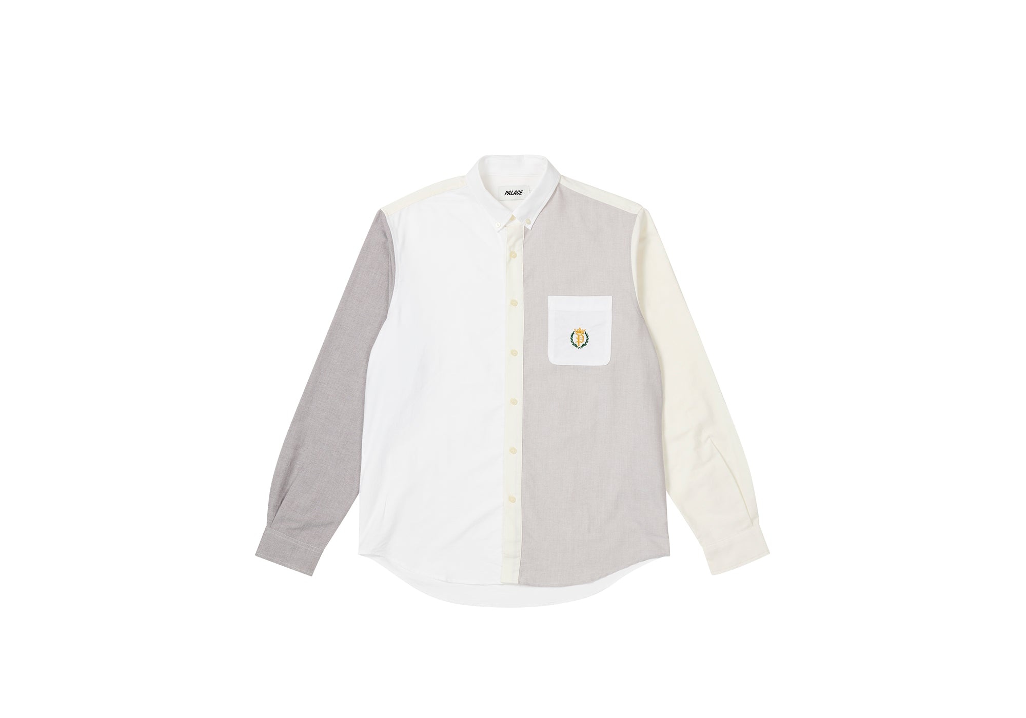 MIXED OXFORD SHIRT WHITE - 1