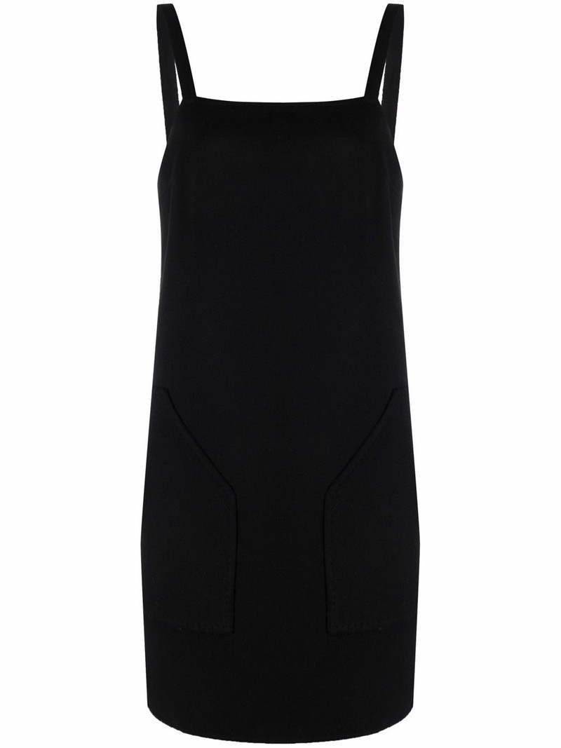 sleeveless knitted mini dress 1