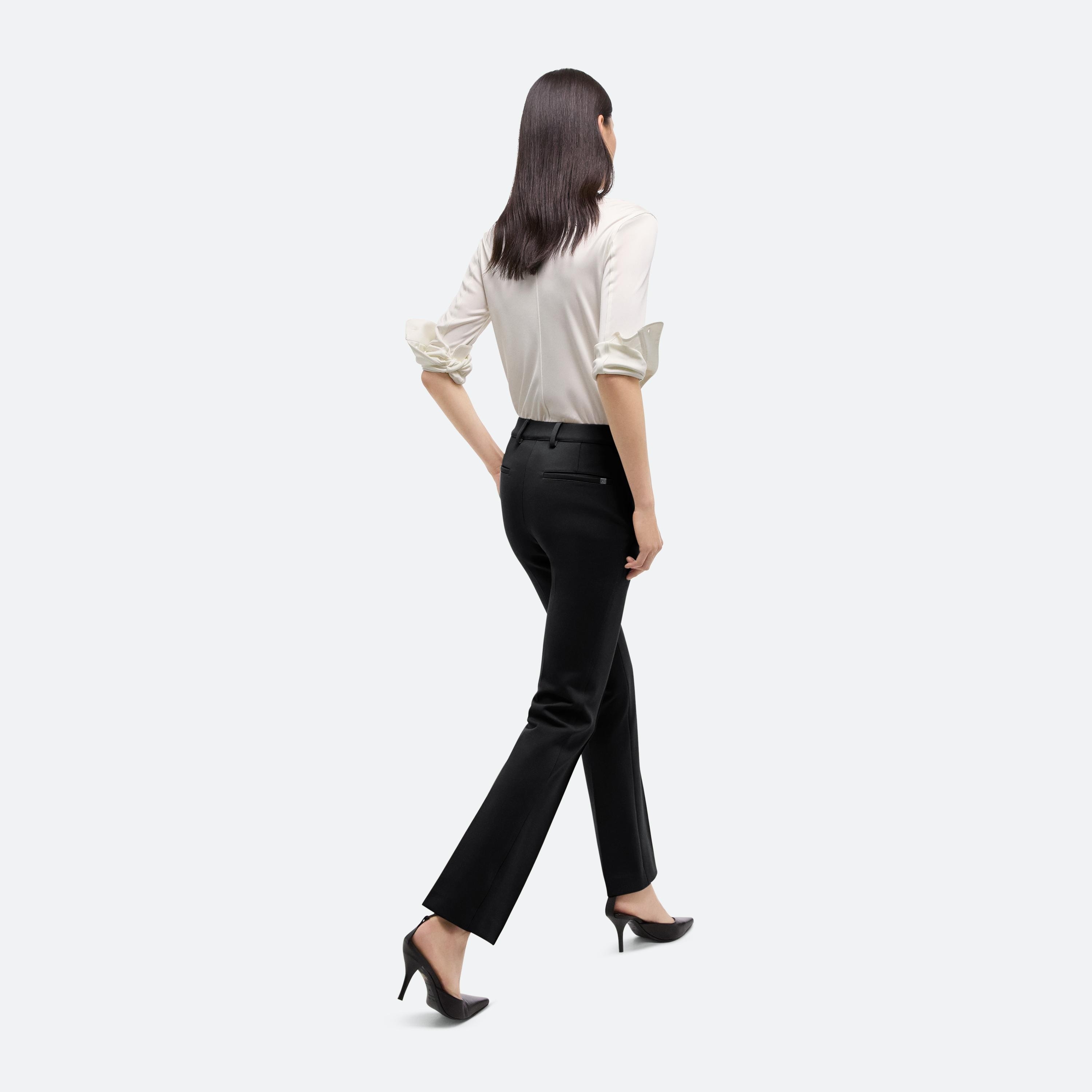 SLIM ZIP PANTS - 7