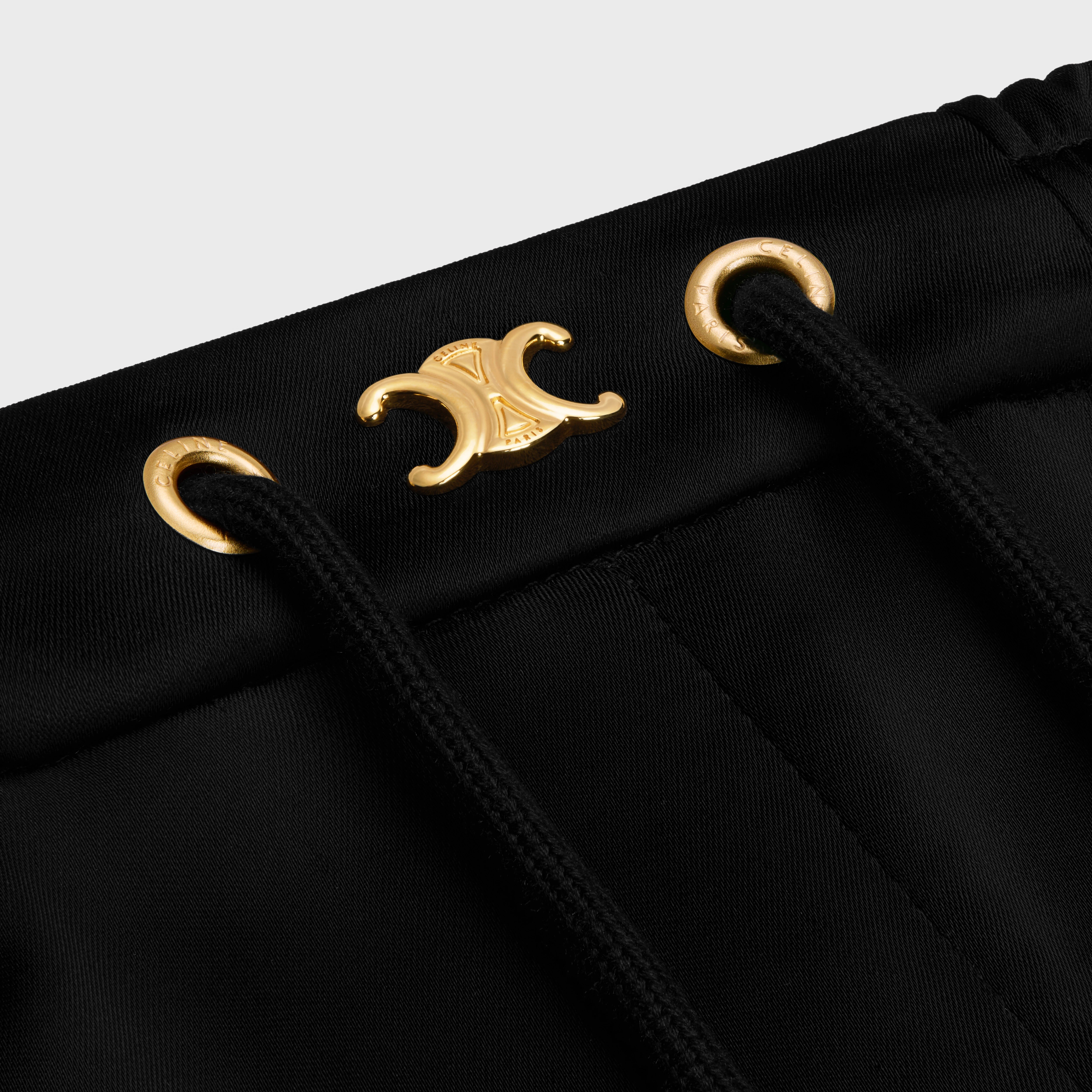 Triomphe track pants in satin - 4