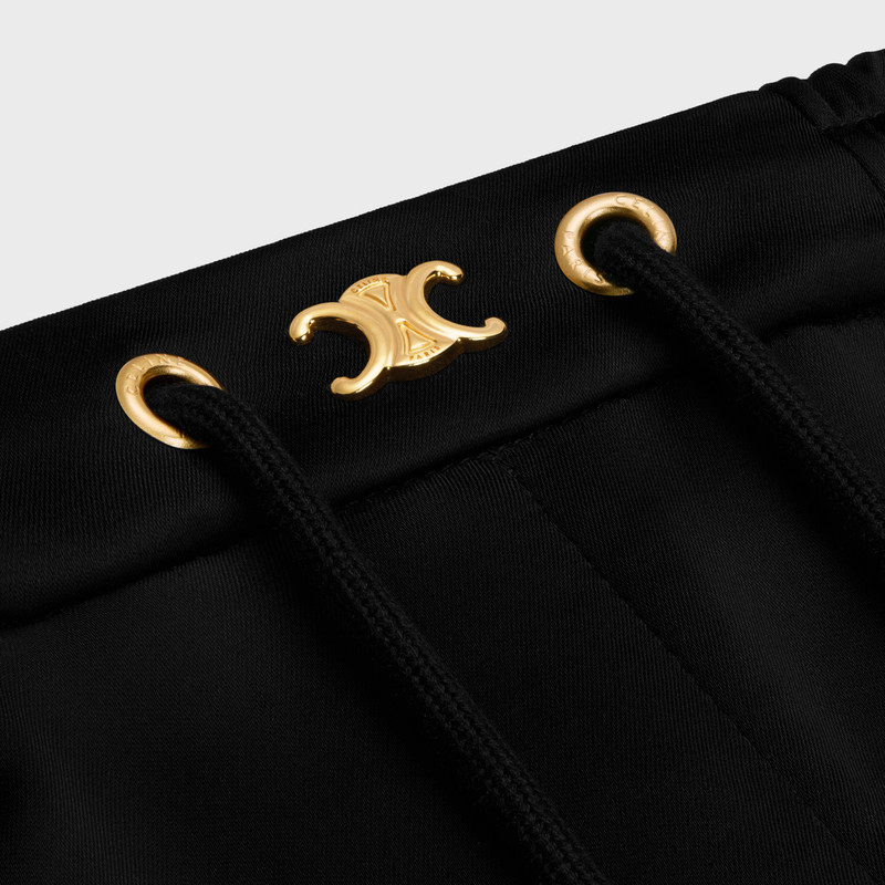 Triomphe track pants in satin 4