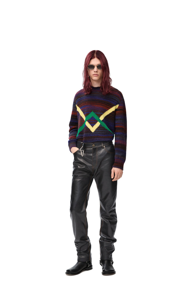 Loewe Trousers in nappa calfskin outlook