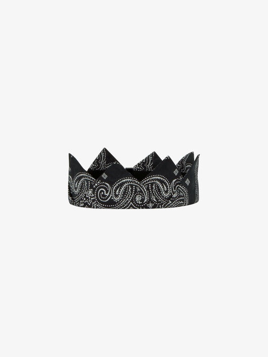 CROWN BANDANA HEADBAND IN COTTON - 1