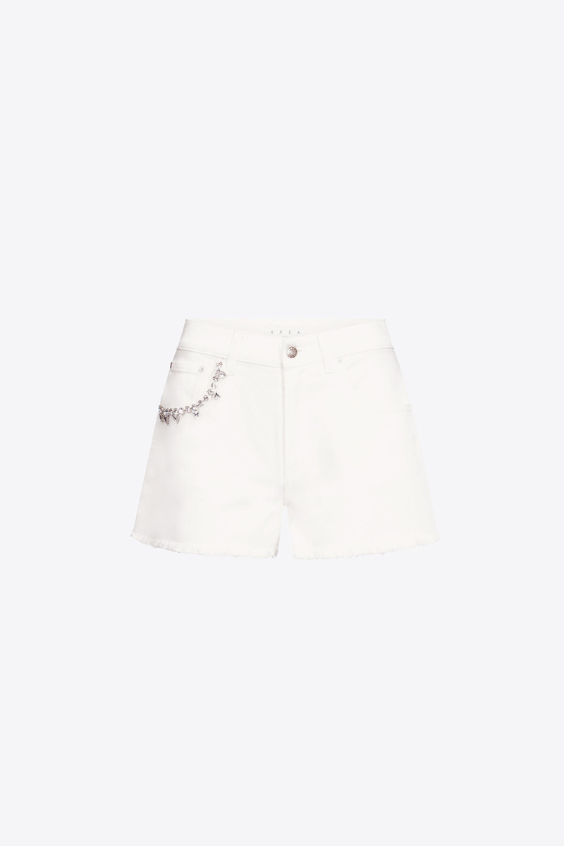 CRYSTAL POCKET JEAN SHORT - 1
