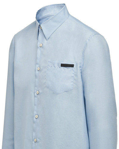 Prada Pongé silk shirt outlook