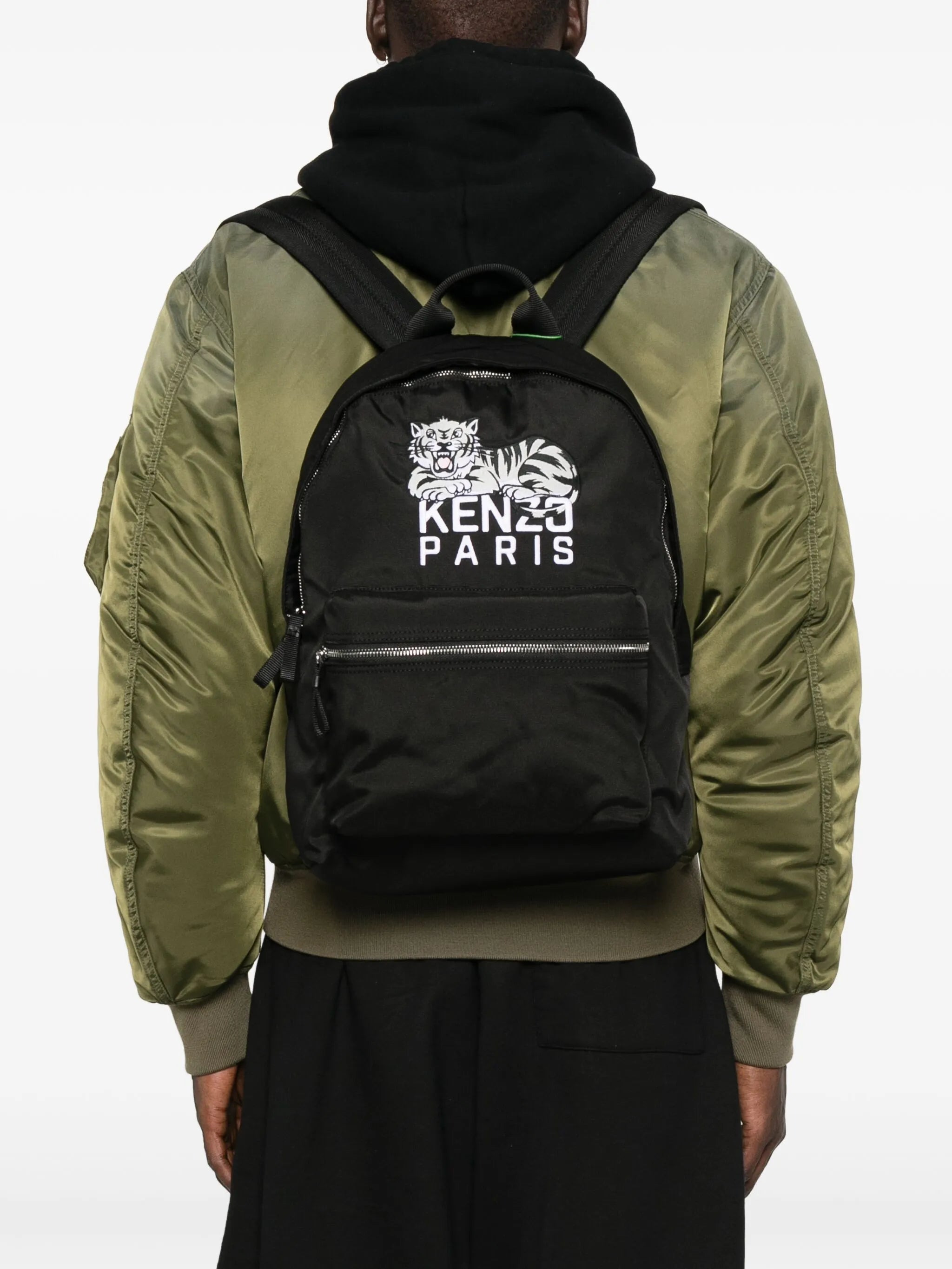 Kenzo Logo-embroidered Backpack - 4