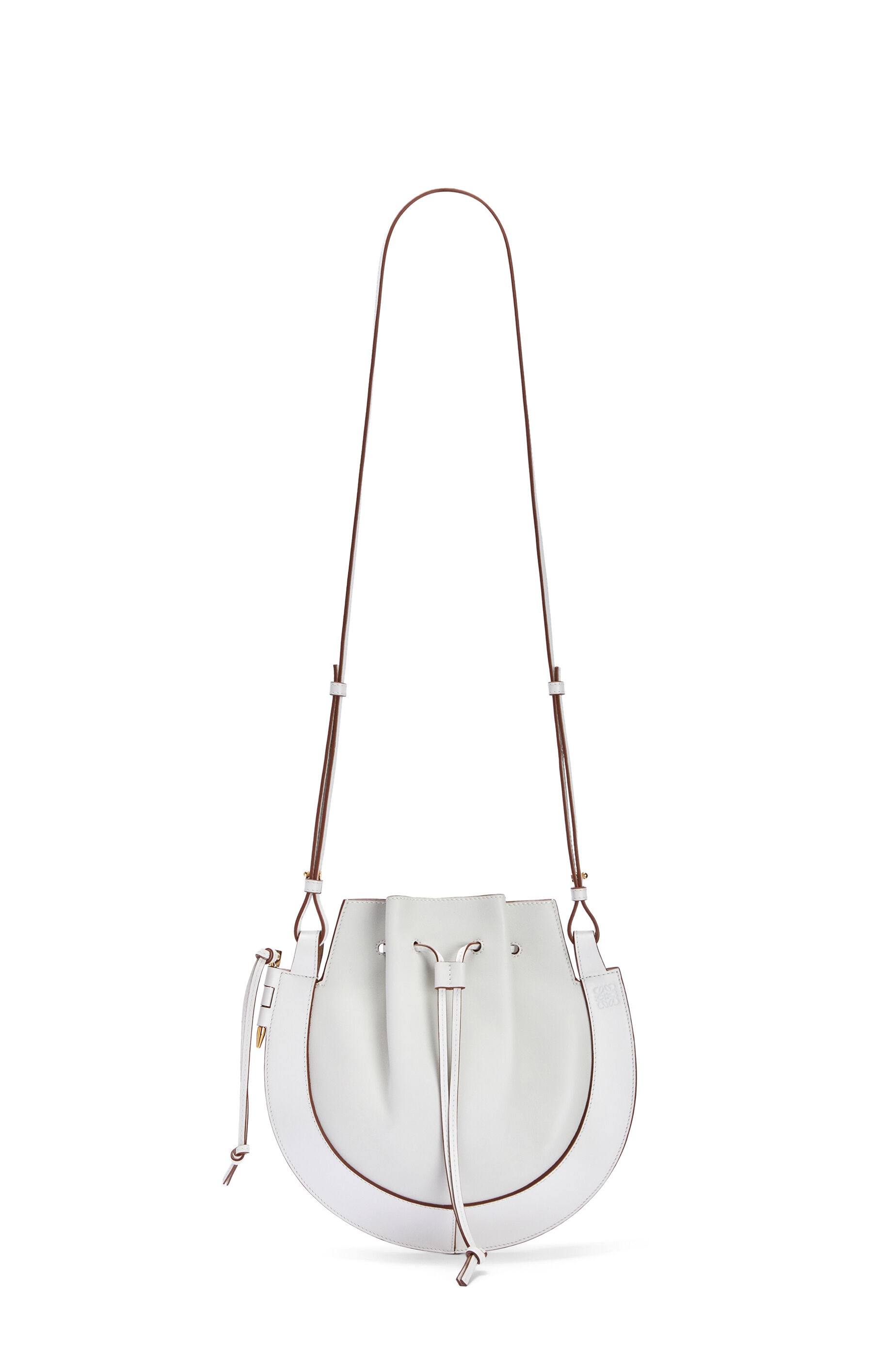 Horseshoe bag in nappa calfskin - 4