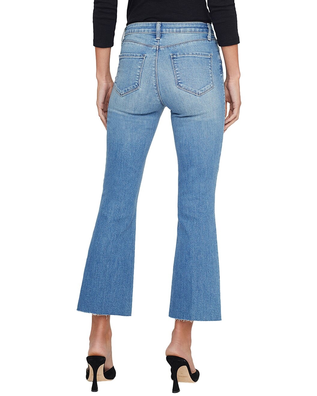 L'AGENCE Kendra High-Rise Crop Flare - 2